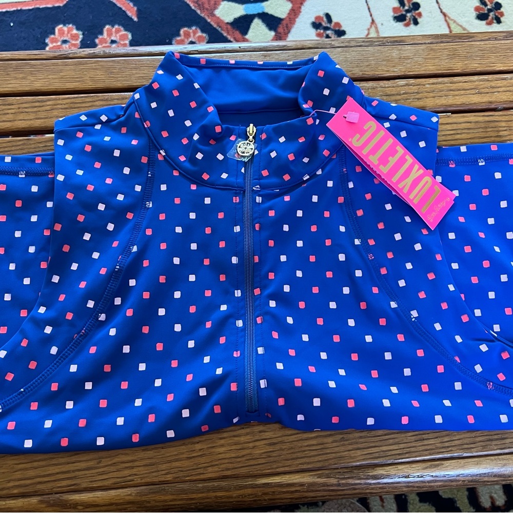 Callie half zip Lilly Squared Luxletic Size XL